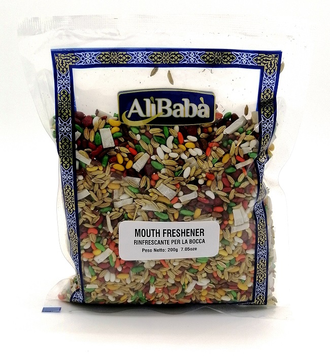 Rinfresca alito Kish Mish mouth freshener Ali Baba 200 g. Rinfresca alito Kish Mish mouth freshener Ali Baba 200 g.